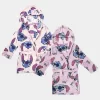 Robe de Coralina Stitch Rosa/Lilás 6-12 Anos