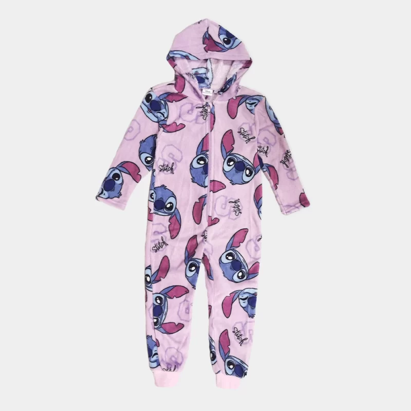 Pijama de Coralina Stitch Rosa/Lilás 6-12 Anos_2