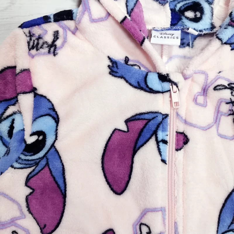 Pijama de Coralina Stitch Rosa/Lilás 6-12 Anos_4