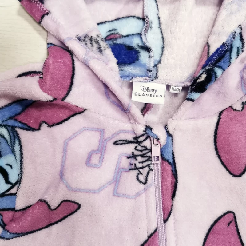 Pijama de Coralina Stitch Rosa/Lilás 6-12 Anos_5
