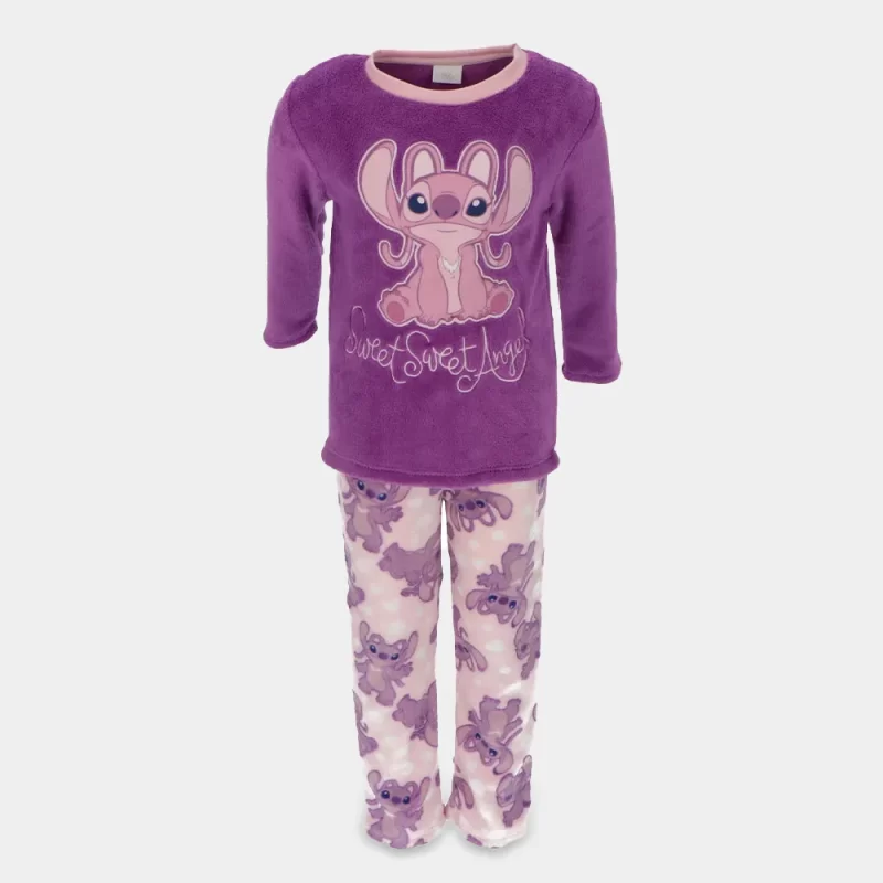 Pijama de Inverno Angel Stitch de Coralina