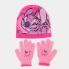 Conjunto Angel Stitch de Gorro e Luvas