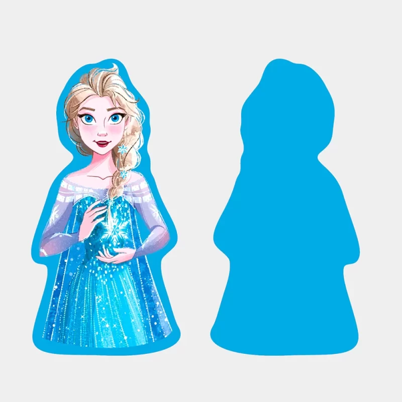 Almofada em Forma da Elsa de Frozen Azul_1