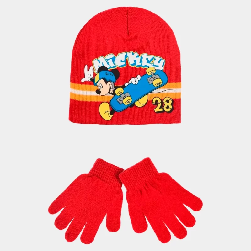 Conjunto Mickey Gorro e Luvas T 52-54 Sortido_1