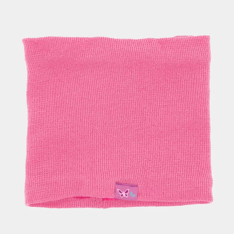 Conjunto Rosa Stitch Gorro Luvas e Gola T.U._3