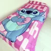 Edredão Lilo e Stitch Rosa de 170x260cm