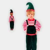 Fato Menino Elfo de Natal de 3-6 Anos