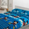 Jogo de Lençóis Coralina do Mickey 3pcs