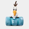 Peluche Disney Olaf com Manta de 100x120cm