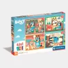 Puzzle Evolutivo Bluey Cementoni 4 em 1