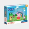 Puzzle da Peppa 12 Cubos Clementoni +3 Anos