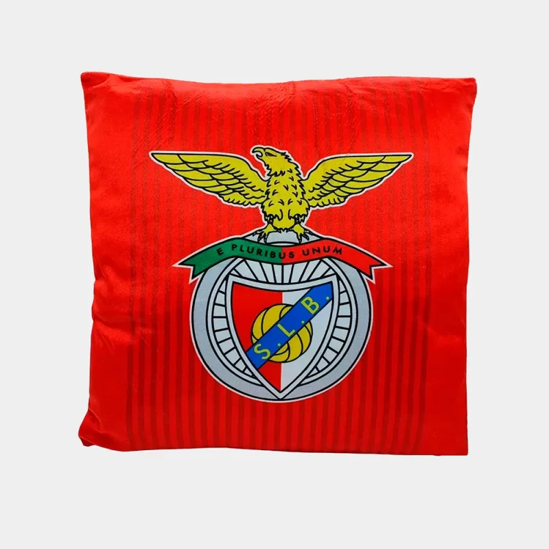 Almofada Decorativa Benfica Quadrada de 35cm