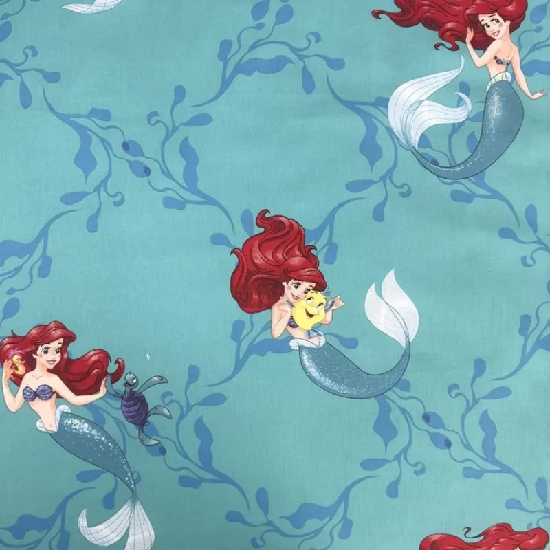 Capa de Edredão Pequena Sereia Ariel_4