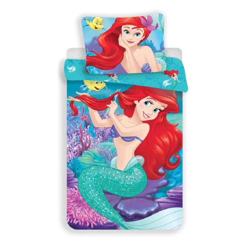 Capa de Edredão Pequena Sereia Ariel_6