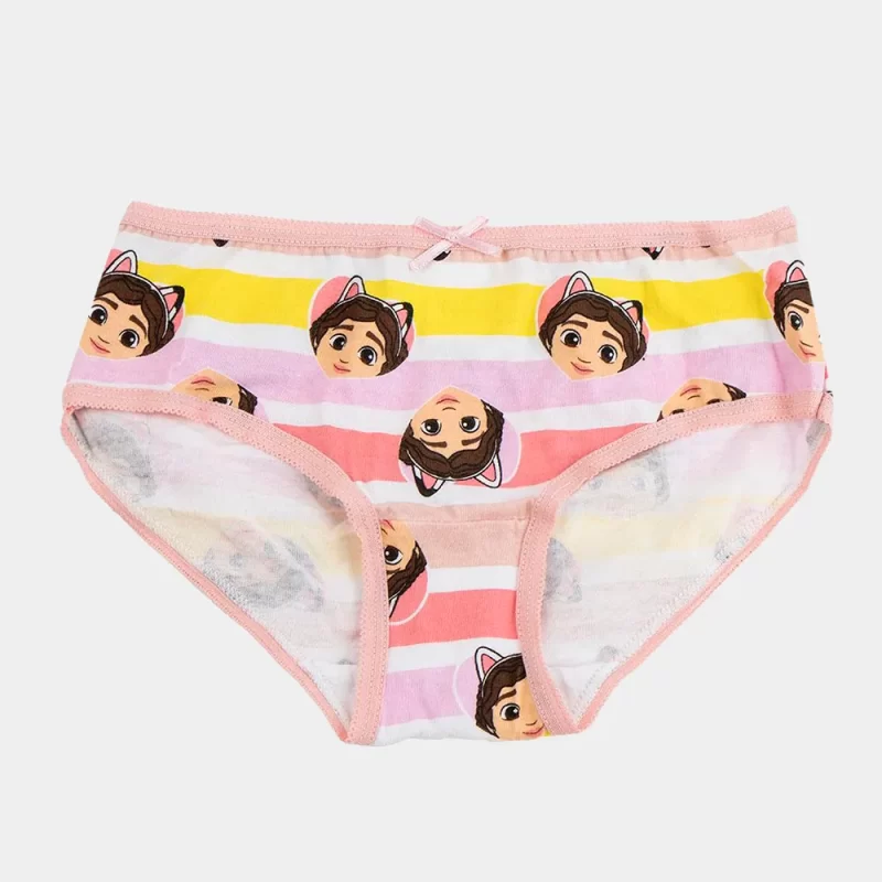 Conjunto Cuecas da Gabby's Dollhouse 3pcs 2-8 Anos_2
