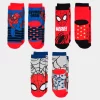 Meias Antiderrapantes Homem Aranha de 2pcs