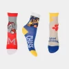 Pack Meias Patrulha Pata 3pcs Sortido