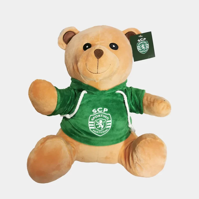 Peluche Urso com Sweat Sporting de 30cm