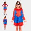 Fato de Super Heroína Aranha de 3-9 Anos