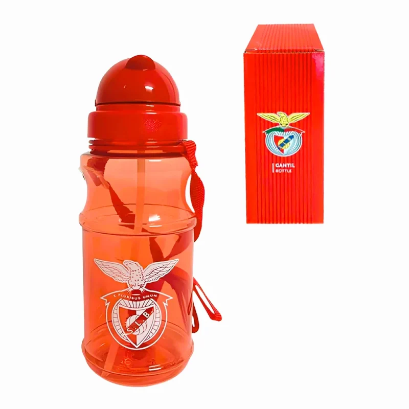 Garrafa Cantil com Palhinha Benfica de 500ml
