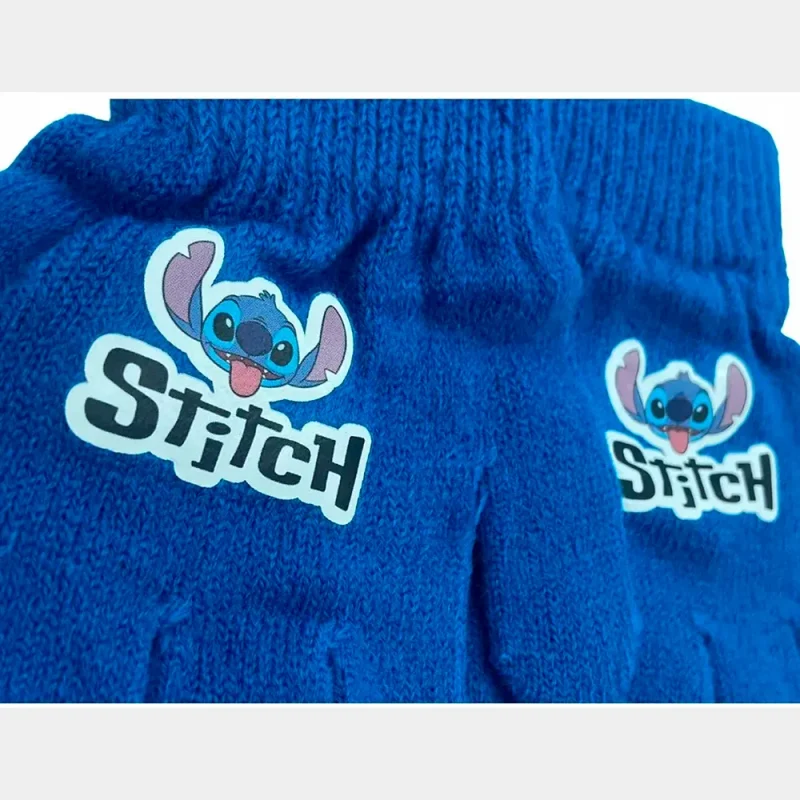 Luvas de Criança do Stitch Azul_1