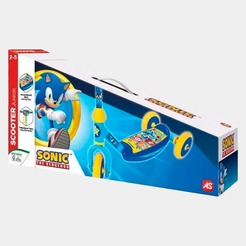 Trotinete Sonic 3 Rodas em Caixa_2