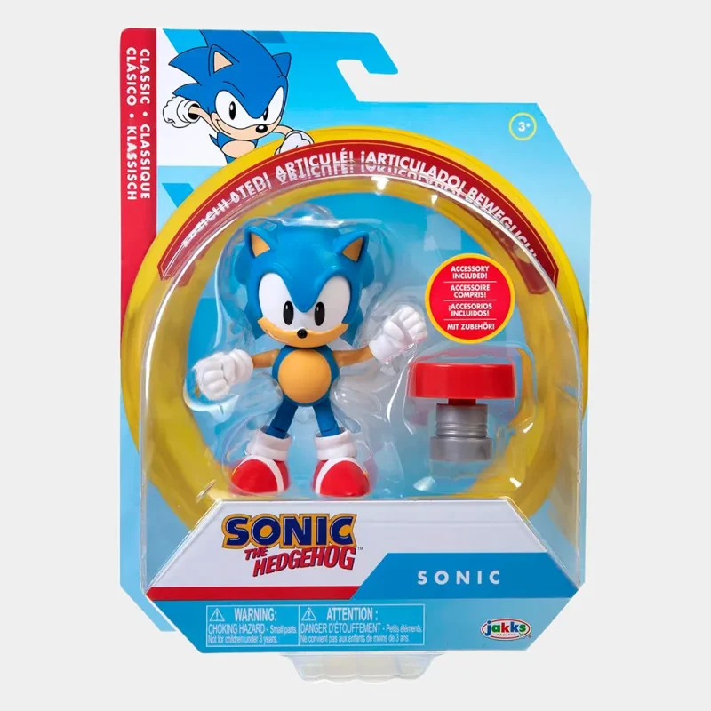 Figuras Articuladas Sonic the Hedgehog de 10cm_1
