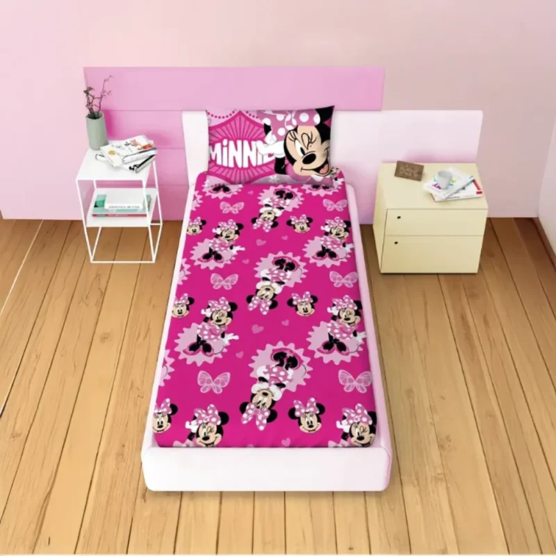 Jogo de Lençóis Disney Minnie de 150x265cm