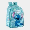 Mochila Escolar Stitch Adaptável de 42cm