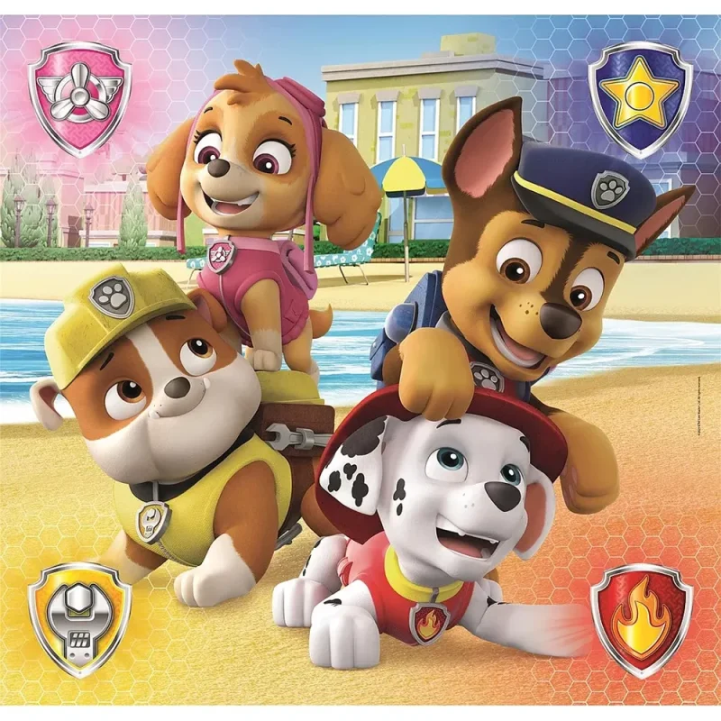 Puzzle da Patrulha Pata SuperColor 3x48pcs_1