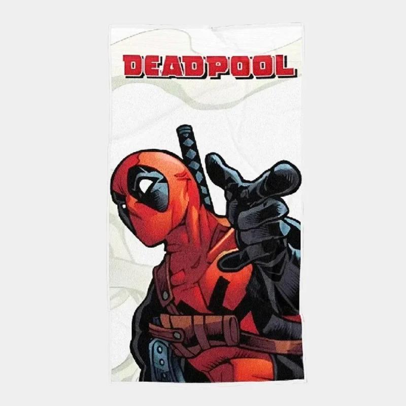 Toalha de Praia Marvel Deadpool de 70x140cm