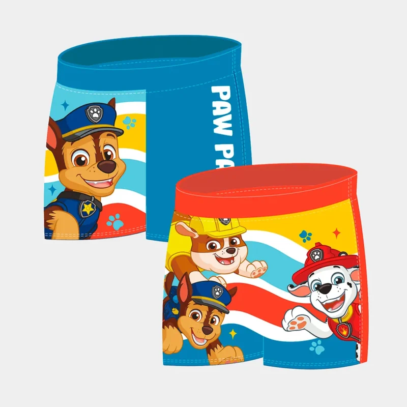 Calção de Praia Patrulha Pata de 2-6 Anos_5