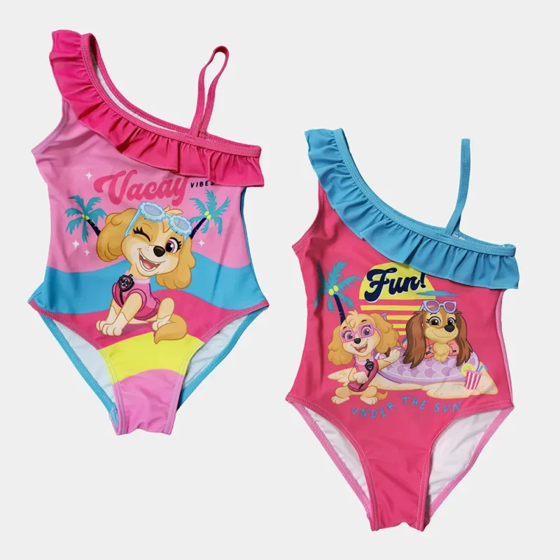 Fato de Banho Skye Patrulha Pata de 2-6 Anos