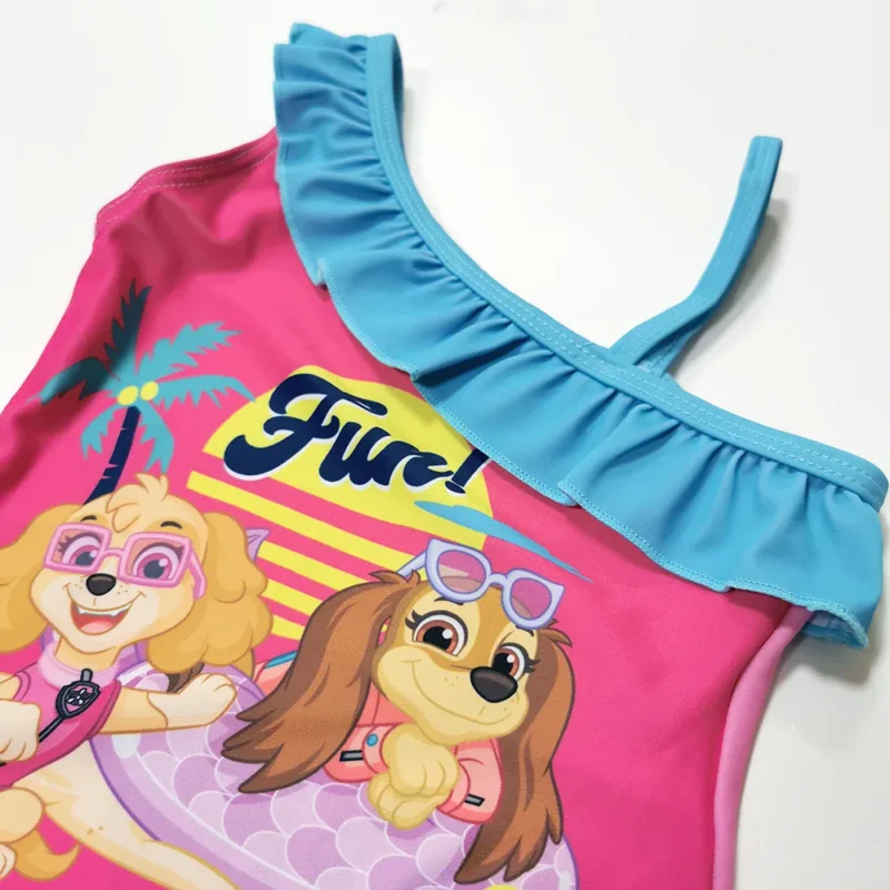 Fato de Banho Skye Patrulha Pata de 2-6 Anos_4