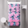 Jogo de Lençóis Stitch Rosa