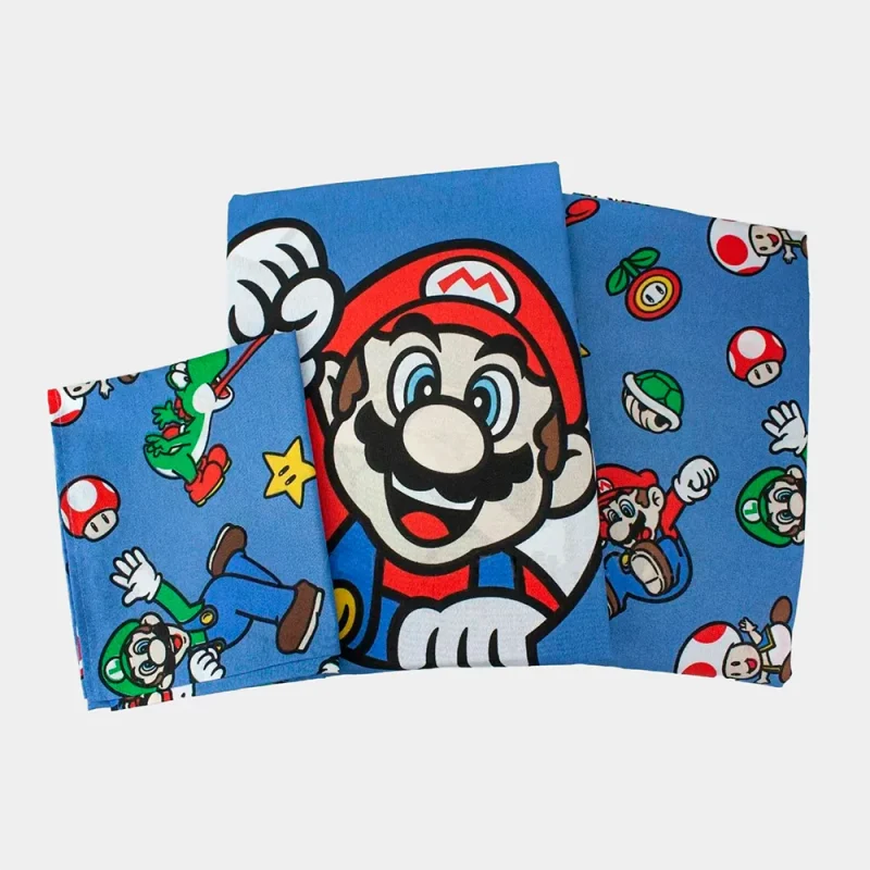 Jogo de Lençóis Super Mário de 160x260cm_4