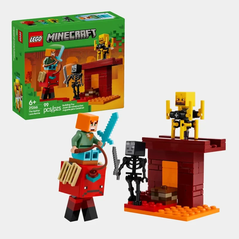 LEGO Minecraft Batalha da Lava do Nether