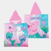 Poncho de Praia Peppa com Capuz de 50x100cm