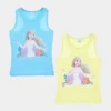 T-shirt Alças Disney Frozen 4-8 Anos