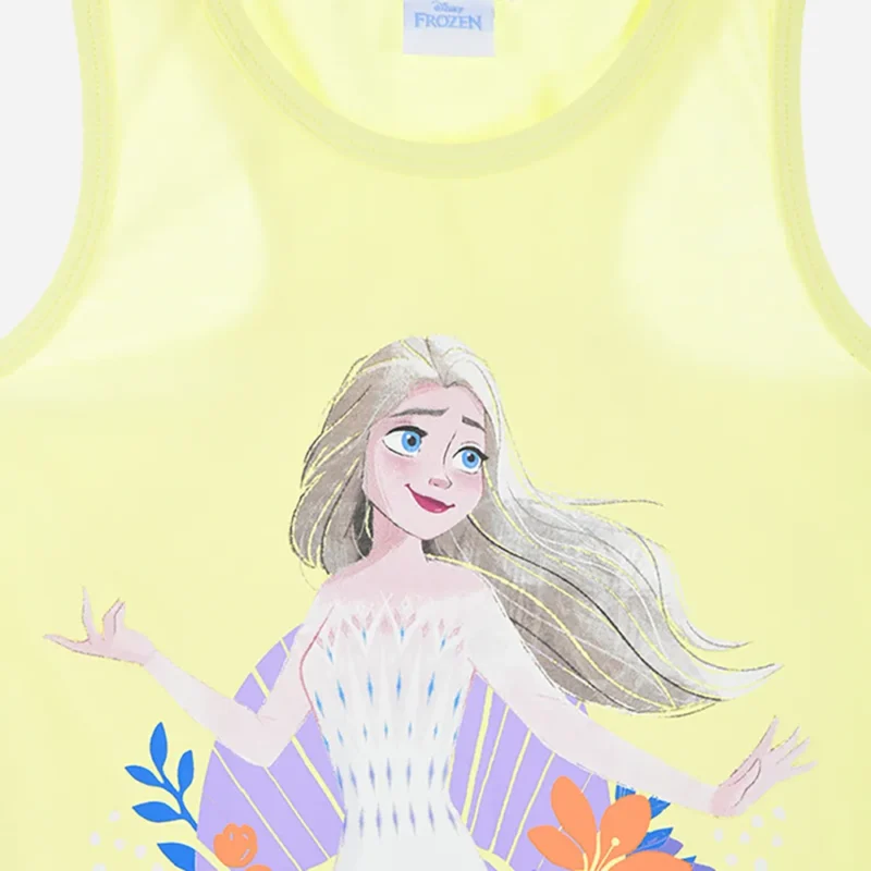 T-shirt Alças Disney Frozen 4-8 Anos_4