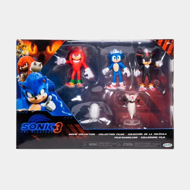 Blister de Figuras Sonic 3 de 6cm