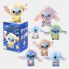 Boneco de Peluche Labubu Stitch Porta Chaves Surpresa_2