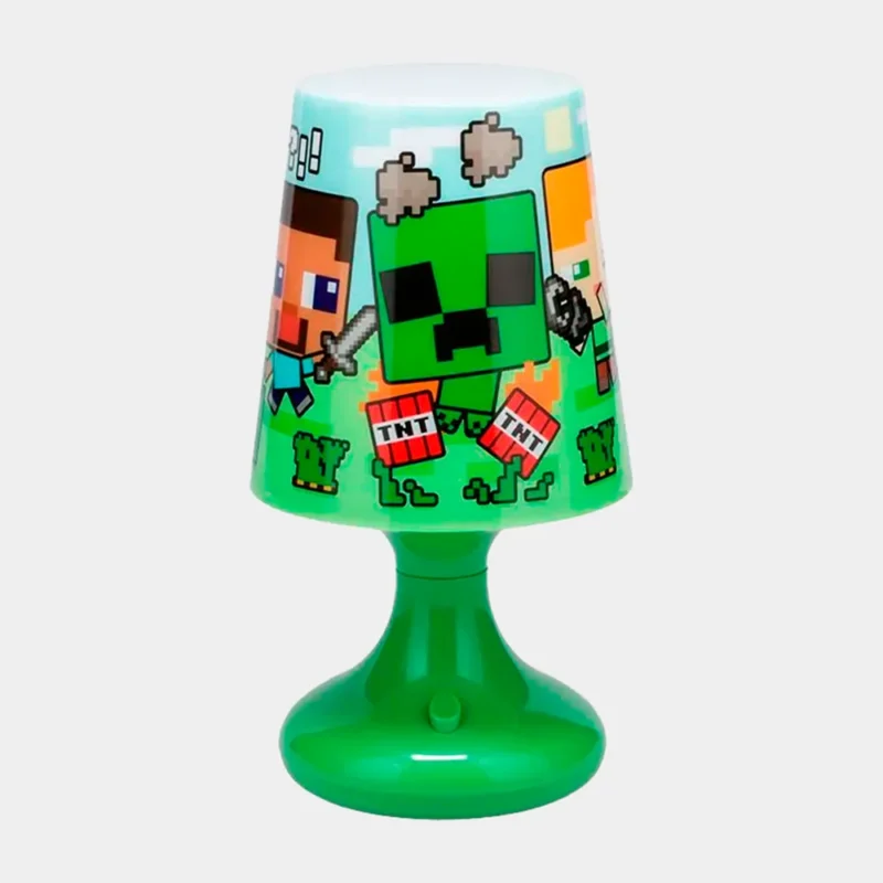 Candeeiro LED Minecraft de 19cm