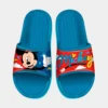 Chinelos de Praia Antiderrapantes Mickey Azul
