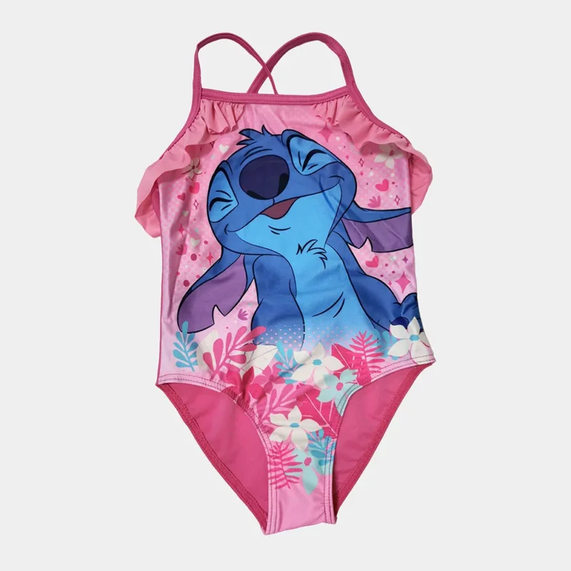 Conjunto Fato de Banho e Saia Stitch Disney 2pcs_1