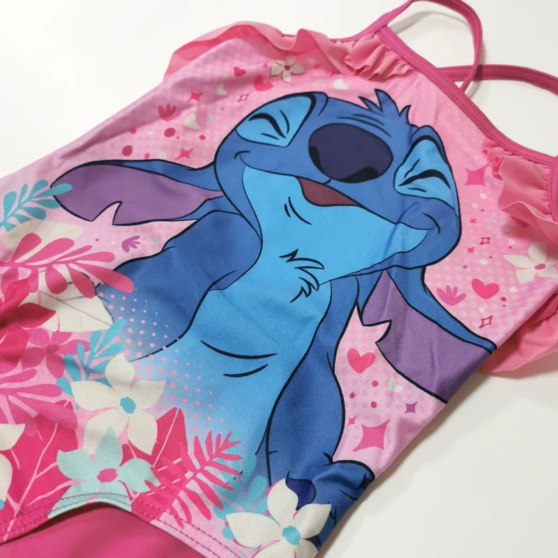 Conjunto Fato de Banho e Saia Stitch Disney 2pcs_2