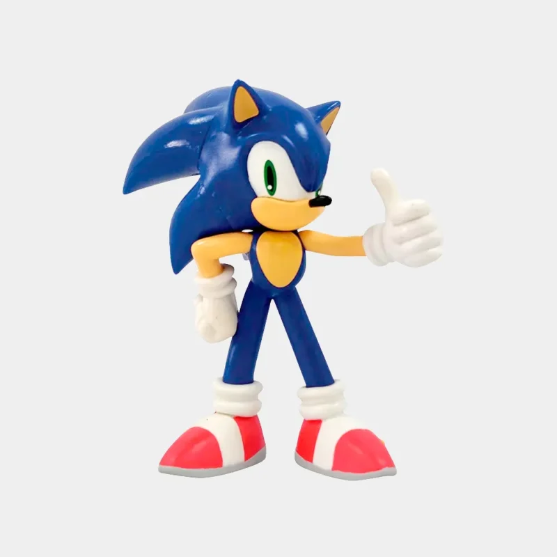 Figura em PVC do Sonic de 9cm