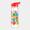 Garrafa com Palhinha Game Over de 500ml