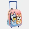 Mochila Trolley Bluey 3D Pré-Escolar de 31cm