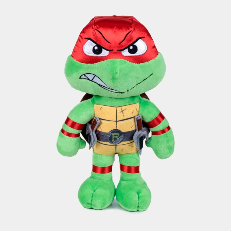 Peluche Raphael Tartarugas Ninja de 30cm